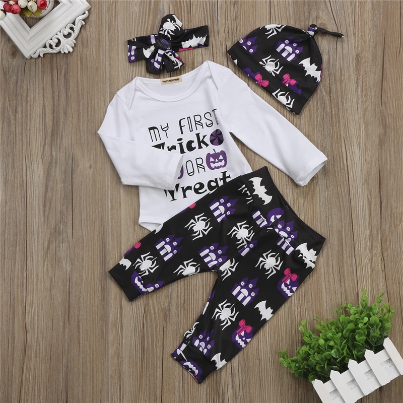 Одежда для новорожденных и маленьких девочек Комбинезон боди штаны комплект