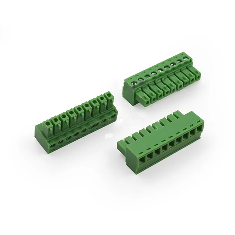 10pcs PCB Connector Plug-in PCB Terminal Block Series 3.81mm 15EDG-2/3/4/5/6/7/8/9 / 10P Specifications