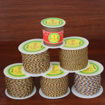

Fashion25-140yards/roll Cord Chinese Knot Cord Macrame Rope Bracelet Cord String for DIY Jewelry Craft Making