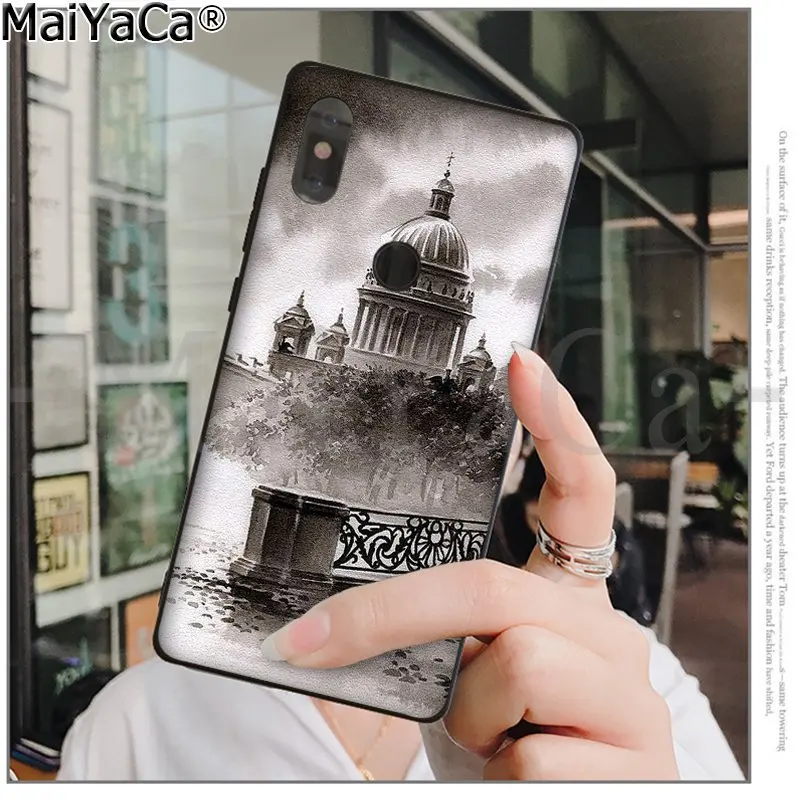 Чехол для телефона MaiYaCa с Российской Федерации Xiaomi Redmi 5 5Plus Note4 4X Note5 6A Mi 6 Mix2