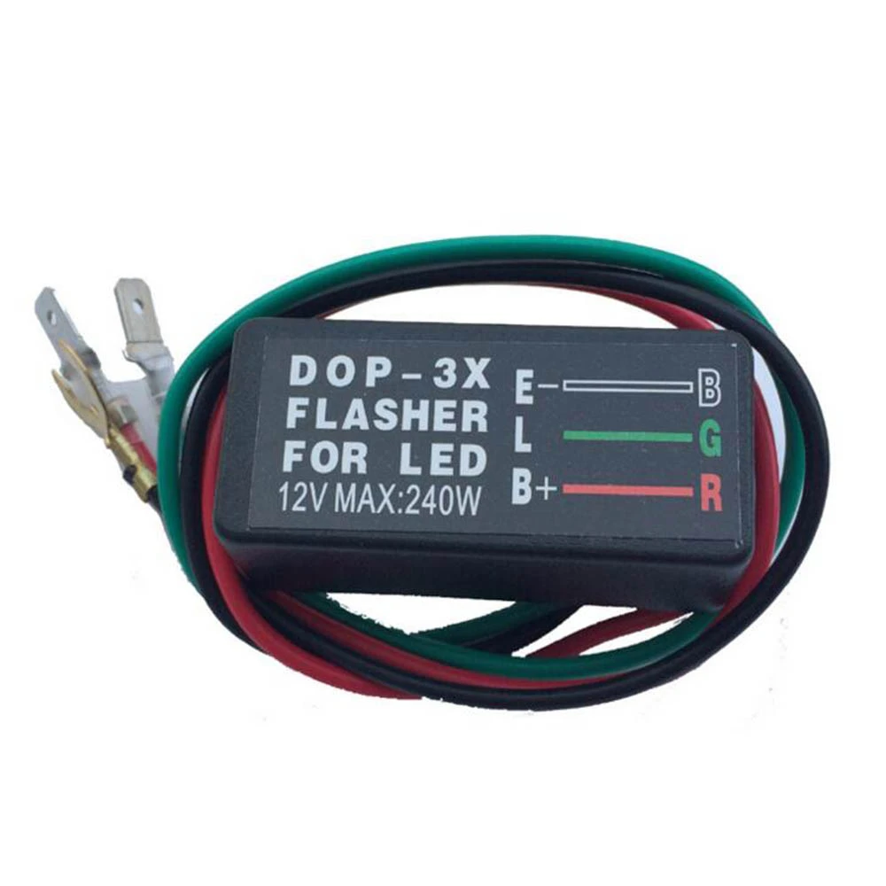 12V 240W DOP 3X Turn Light Flasher for LED Car and motorcycle general