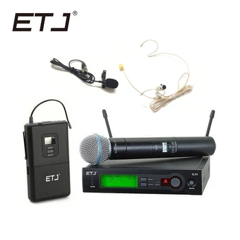

Top Quality SLX SLX24 BETA58/SM UHF Professional Wireless Microphone System Super Cardioid BETA Handheld Microphone Full Set
