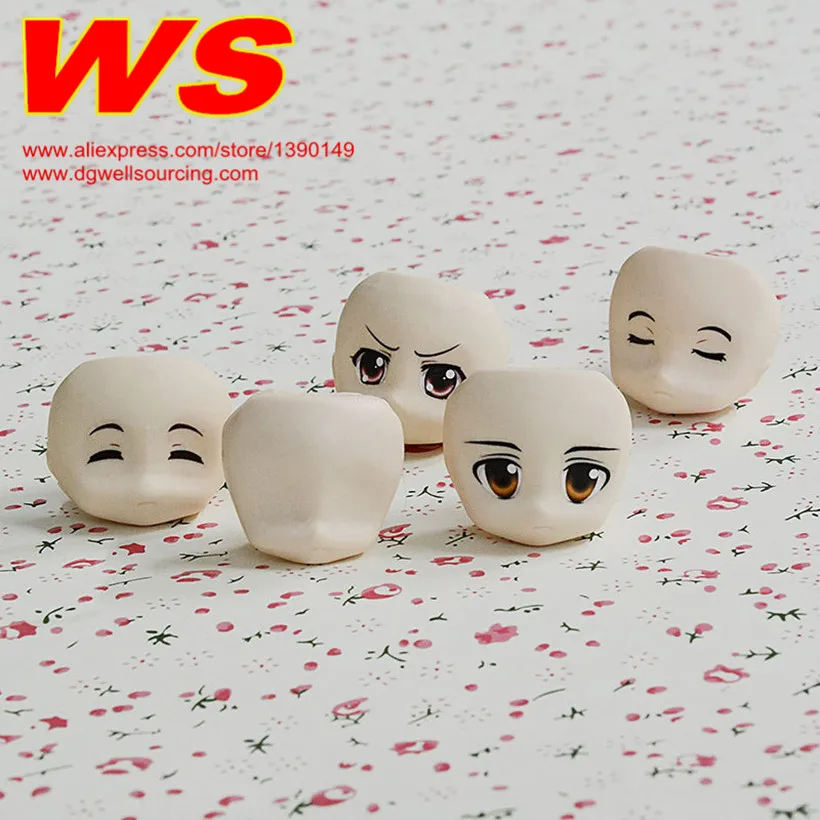 23pcs/set silicone face molds 3d silicon face mold fondant cake decorating tools set gumpaste mould kids festival cake decoration_