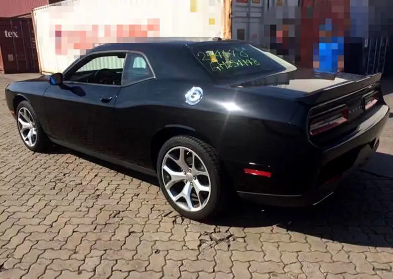 Для Dodge Challenger задний спойлер Высокое качество ABS Материал грунтовка цвет украшение в виде хвостового крыла