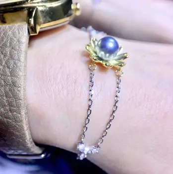 

Flower Style 925 Sterling Silver Bracelet Settings Findings Mountings Base Parts Bangle for Akoya Edison Pearls Jade Coral Beads