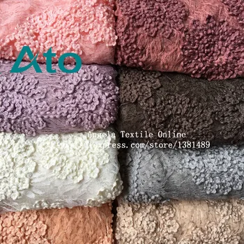 

Wholesale 3D Lace Fabrics Flora Lace Newborn Baby Photography Backdrop Fabrics, 10 colors in stock
