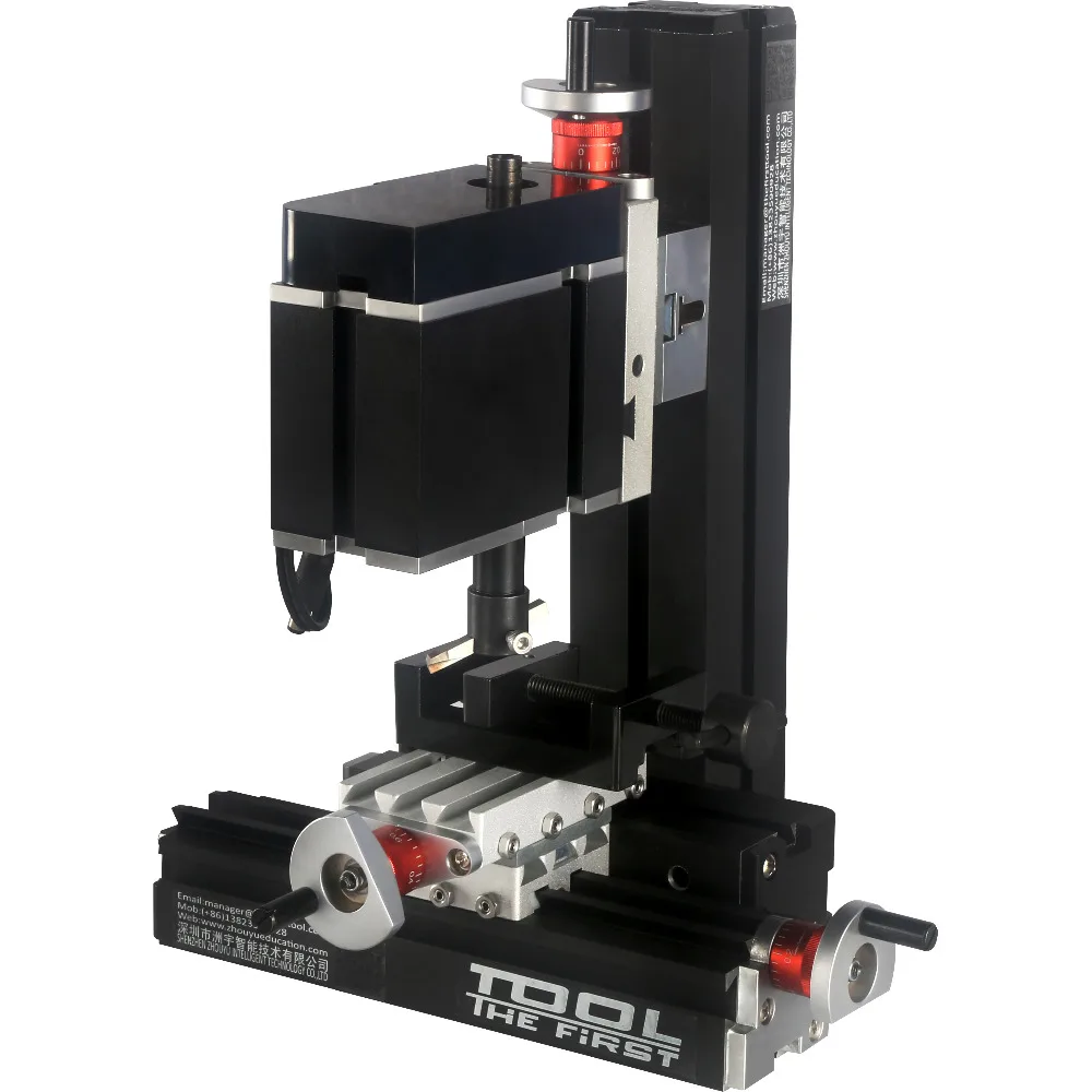 TZ20005MPA DIY Гальванизированный BigPower мини металлический фрезерный станок A 60 Вт