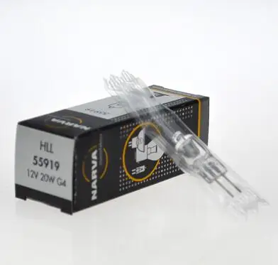 

NARVA 55919 HLL 12V 20W G4 Photometer Halogen bulb chemistry Analyzer