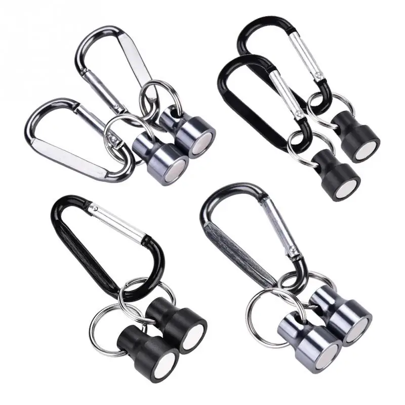 

1pc Magnet Buckle Stainless Steel Fly Fishing Magnetic Net Quick Release Clip Landing Net Holder Connector Fishing Tool