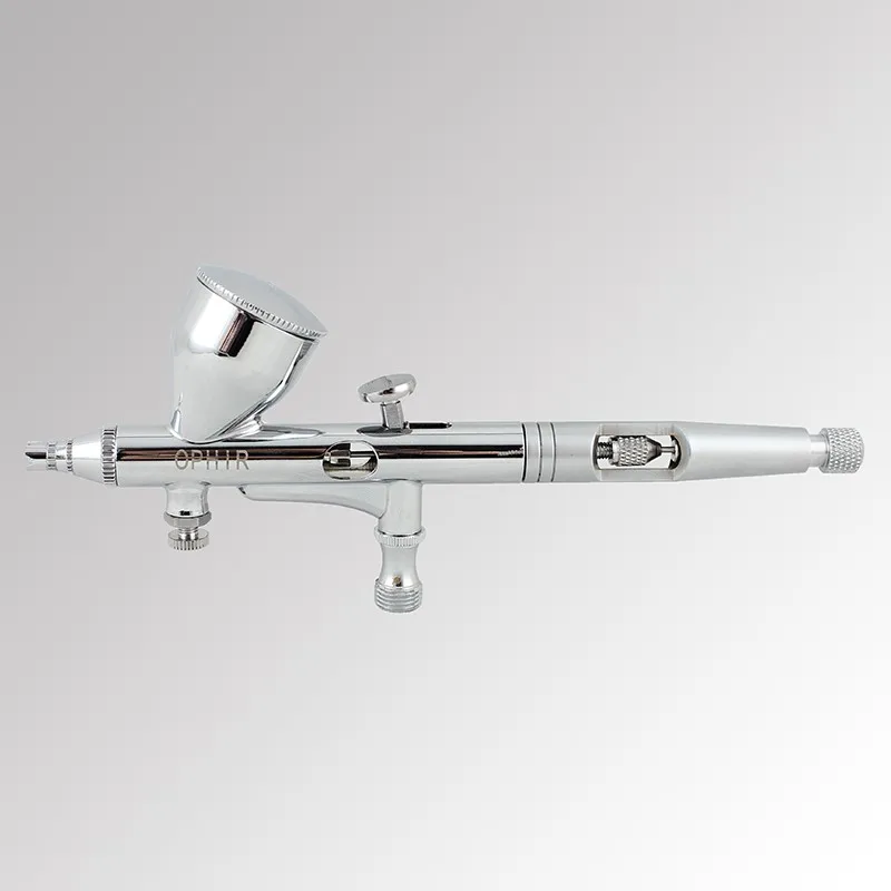 Escova de ar Aerógrafo com Compressor de ar para Arte do Unha Pistola de Ar-escova Ac091 + Ac070 Ophir Dicas Kit & Pintura Modelo Bronzeamento Conjunto _ Pro 3 - 8 High Quality Beleza e saúde