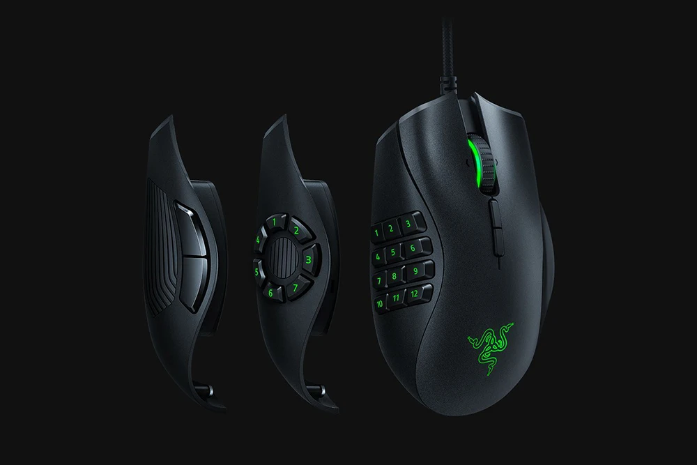 Razer Naga Trinity MOBA/MMO компьютерная игровая мышь для правшей самый продвинутый в мире 5G