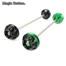 Motorcycle Front Axle Fork Wheel Protector Crash Sliders For Kawasaki Ninja 650 2017 2018 Z650 2017