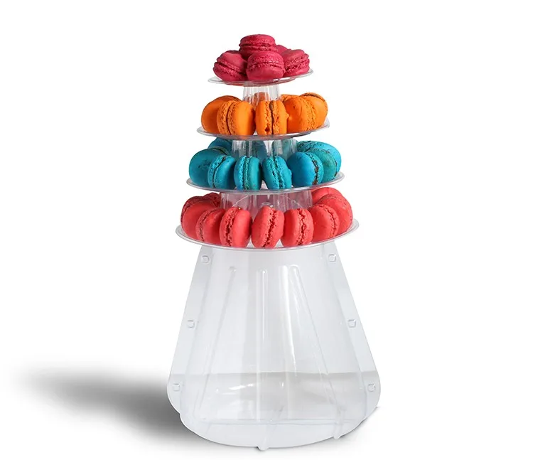 4 Tier Macaron Display Stand For French Macarons With Carrying Case Macaron Tower Stand For Stand For Macaronsstand Display Aliexpress