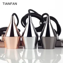 Пистолет черная серебряная лампа база E27 винтажная Ретро лампа держатель Подвесная лампа винт розетка винтажный Ретро Декор Светодиодная лампа Эдисона