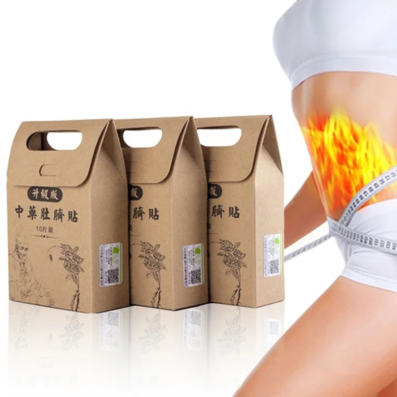 

10pcs Slimming Patch Chinese Medicine Weight Loss Slim Diets Patchs Pads Detox Stickers Skinny Waist Belly Fat Burning Paste