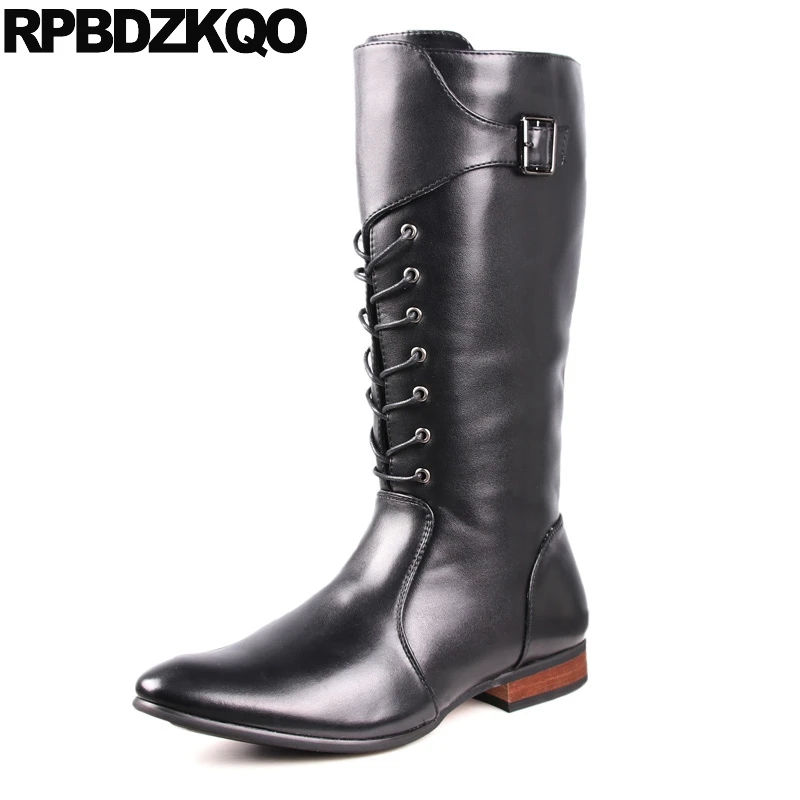 black high top booties