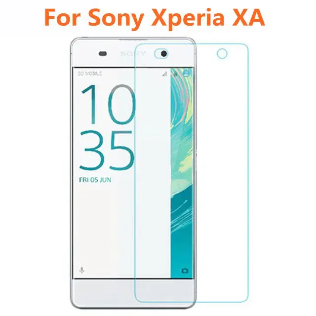 ShuiCaoRen для sony Xperia XA закаленное стекло 9H Защитная пленка Взрывозащищенный протектор экрана для XA Dual F3113 F3112 F3115