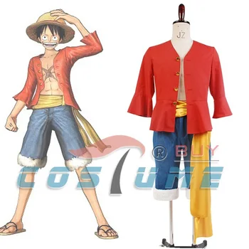 

One Piece Monkey D Luffy Straw Hat Cosplay Costume