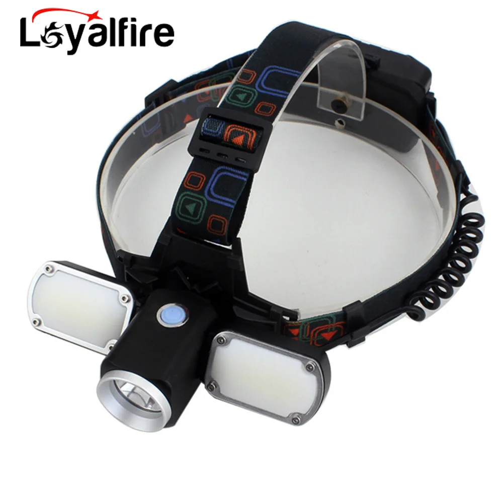 LED Headlamp T6 Head Flashlight Torch Rechargeable 18650 battery Head