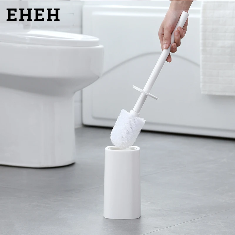 

EHEH Strong decontamination thick toilet brush with base storage multifunctional toilet cleaning brush bathroom tool