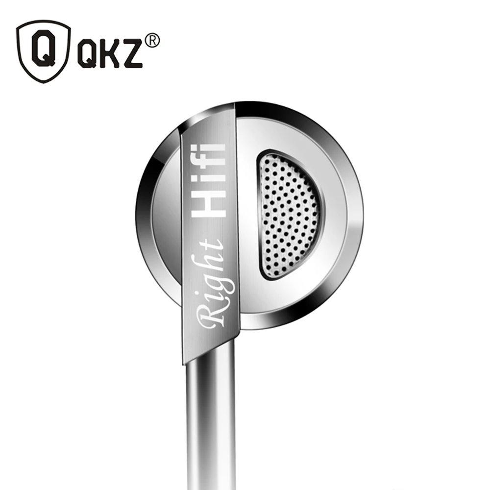 Earphone QKZ DM9 Zinc Alloy HiFi Earphone In Ear Earphones fone de ouvido Headset auriculares audifonos Stereo BASS Metal DJ