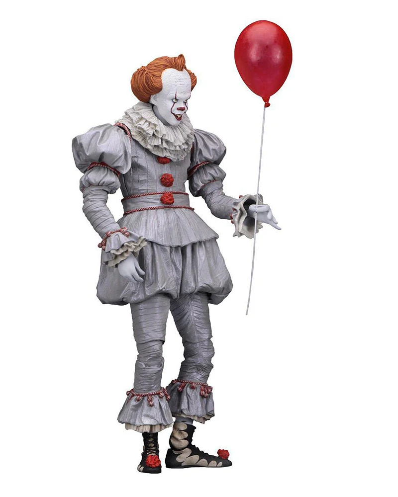 Neca Stephen King`s It Pennywise Joker Action Figure Halloween Cosplay Mask Toys Dolls Gift (3)