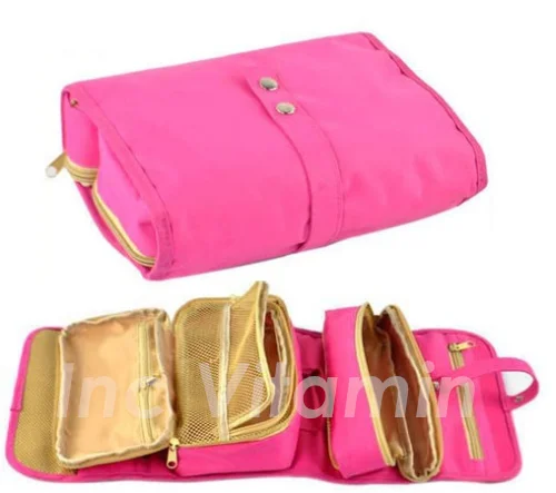 travel roll up makeup bag