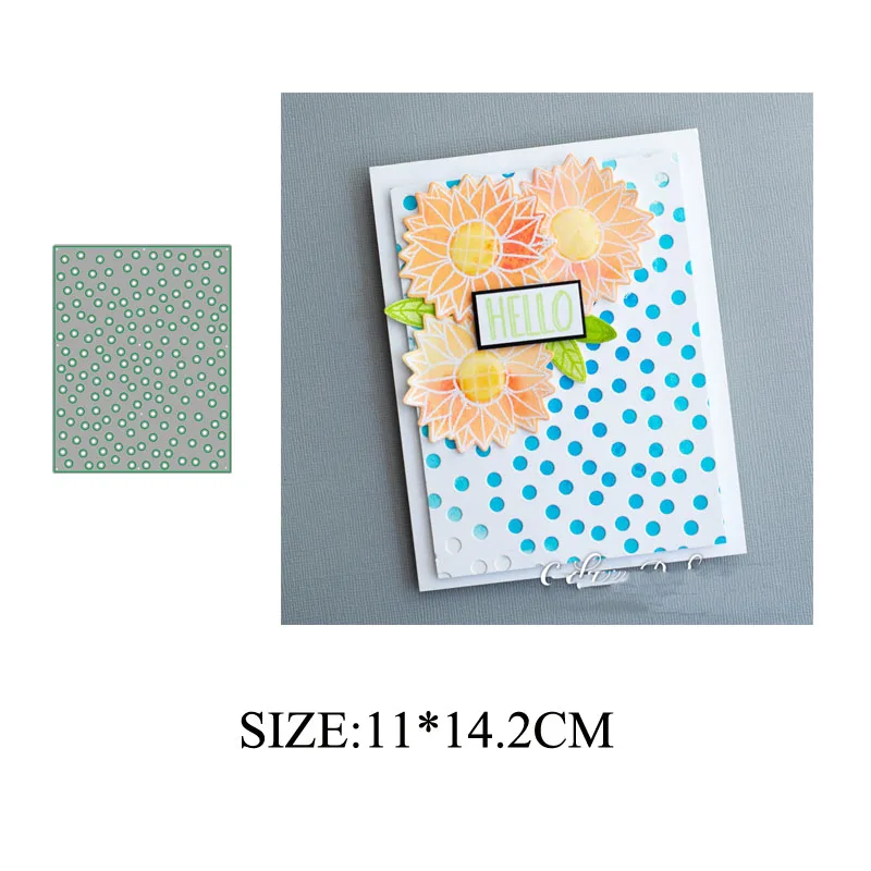 

Round hole frame 2019 NEW Metal Cutting Dies Scrapbooking for Card Making Photo Album DIY Embossing Cuts Lucky Goddess Craft
