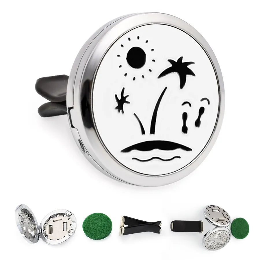 Moon & angel Fish Star Dove Diffuser медальон съемный автомобильный зажим для вентиляции эфирное