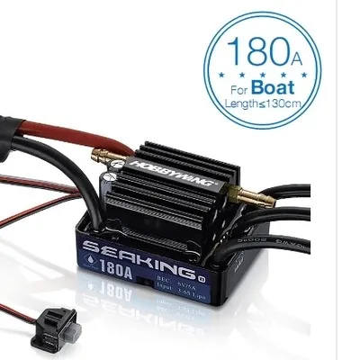 Hobbywing SeaKing V3 للماء 120A/180A/60A/30A 2-6 S يبو سرعة تحكم 6 V /5A BEC فرش ESC ل RC سباق القوارب Hobbywing SeaKing V3 للماء 120A/180A/60A/30A 2-6 S يبو سرعة تحكم 6 V /5A BEC فرش ESC ل RC سباق القوارب