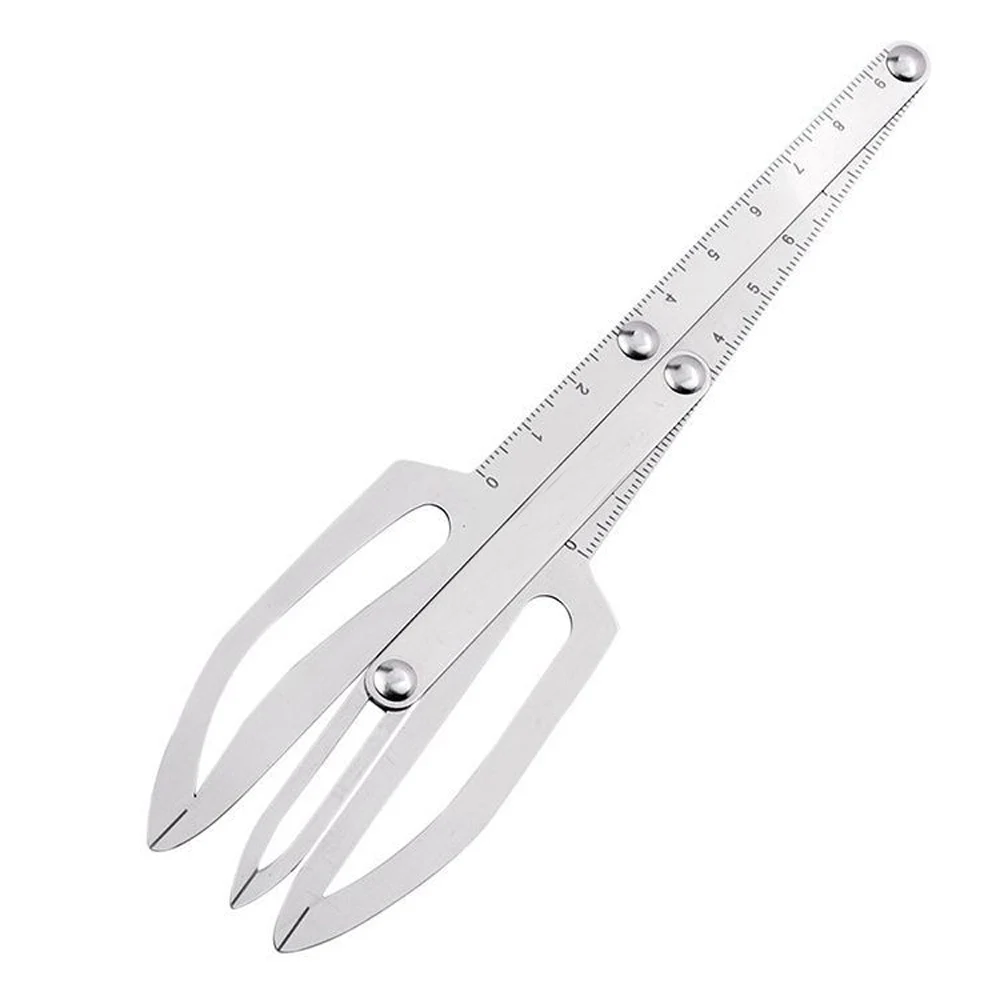

New Design Stainless Steel Hair Tattoo Eyebrow Measurement Accurate Permanent Eyebrow Positioning Ruler Hairdressing Tattoo Tool