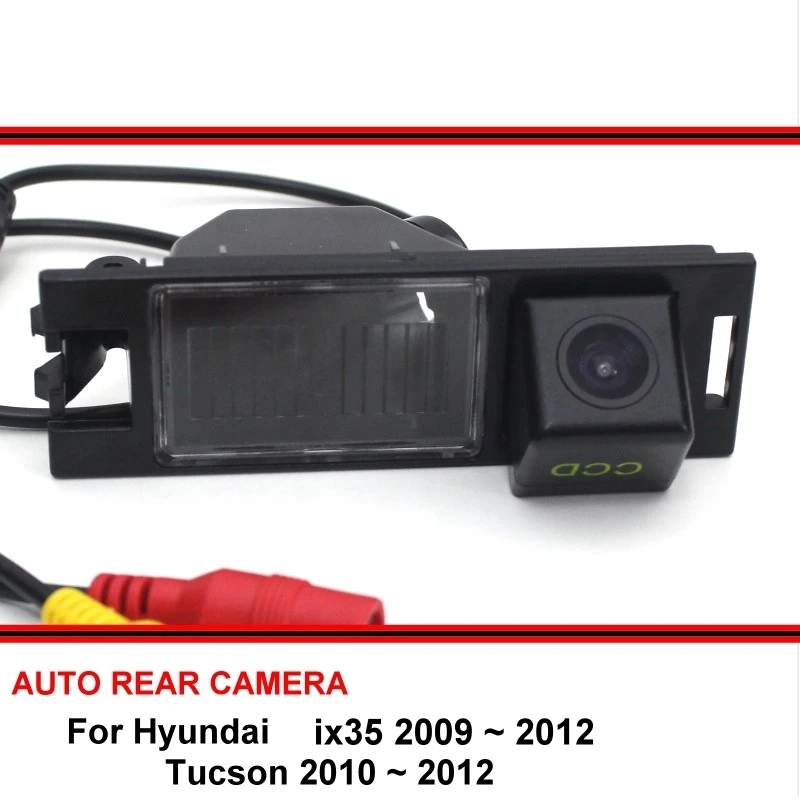For Hyundai Tucson ix35 2010-2014 CCD LED Car Parking Reverse Rear View Camera