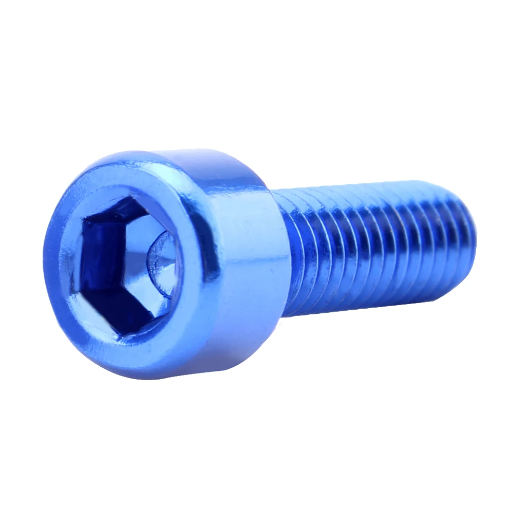 4 Pcs Silver Water Bottle Cage Bolts Holder Screws Hex Socket Screws Aluminum Alloy Screws Bike Repair Accessory