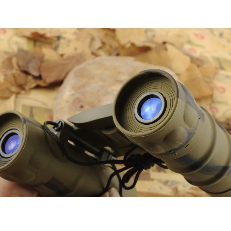  12X25 Camouflage Mini Portable Binoculars Long Range 1000m Folding Low Night Vision Waterproof Tele