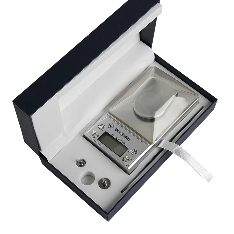 

2017 Electronic Scale LCD Digital Pocket Gram Jewelry Weight Balance Scale 10g*0.001g Jewel Tool