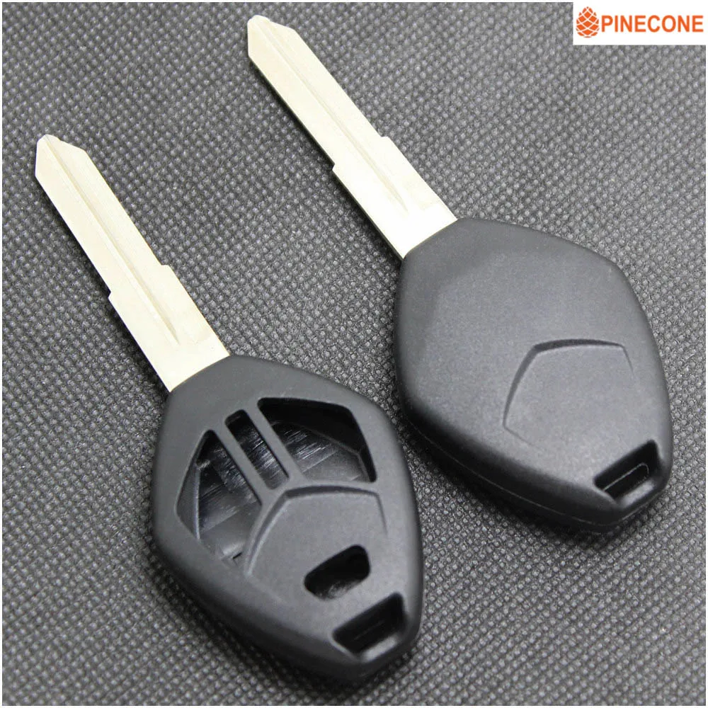 

PINECONE Key Case for MITSUBISHI OUTLANDER 2008 2009 2010 2011 2012 2013 Car Key 3 Buttons Replace Vehicle Key Shell Casing Fob