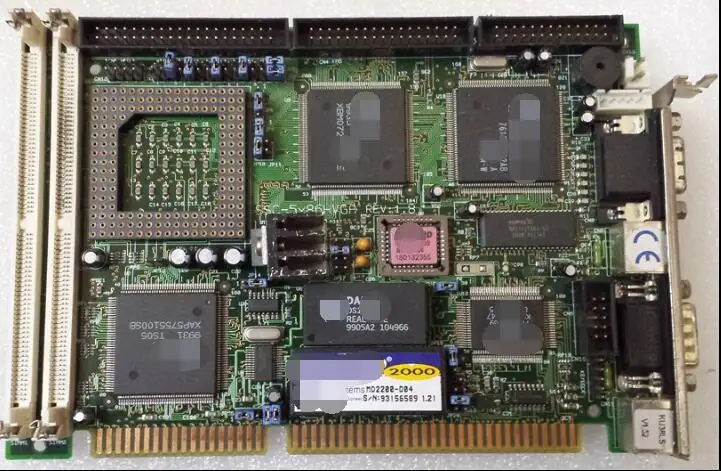 OK IPC ISA плата SSC-5x86HVGA REV: 1,8 Промышленная материнская плата полуразмер cpu карта PICMG1.0 Встроенная плата