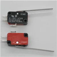10 шт. высокое качество ролик рычаг SPDT NO/NC Мгновенный Микро переключатели V-156-1C25 для ЧПУ маршрутизатор микро концевой выключатель
