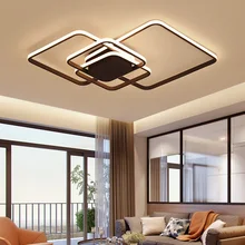 Hot Modern Led Ceiling Lights For Living Room Bedroom Study Room lampara de techo led moderna Modern led Ceiling Lamp Fixtures white black finish living room bedroom study room led ceiling lights lampara de techo modern led ceiling lamp fixtures
