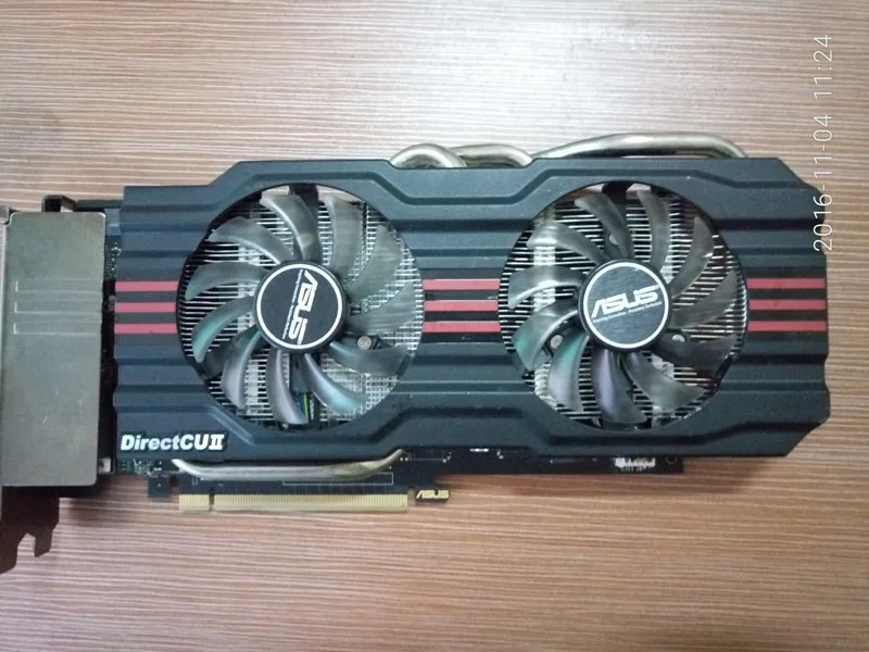 Б/у видеокарта GTX660TI 2G D5 GTX660TI-DC2T-2GD5