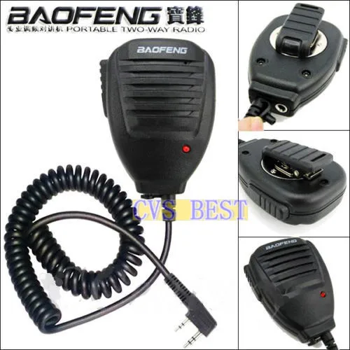 Из 2 предметов Новый Baofeng UV-5R Двухканальные рации + 2 xbaofeng микрофоны + 2xna 771-f natennas + 1 xprogramming кабель + 2x20b случае бесплатная доставка