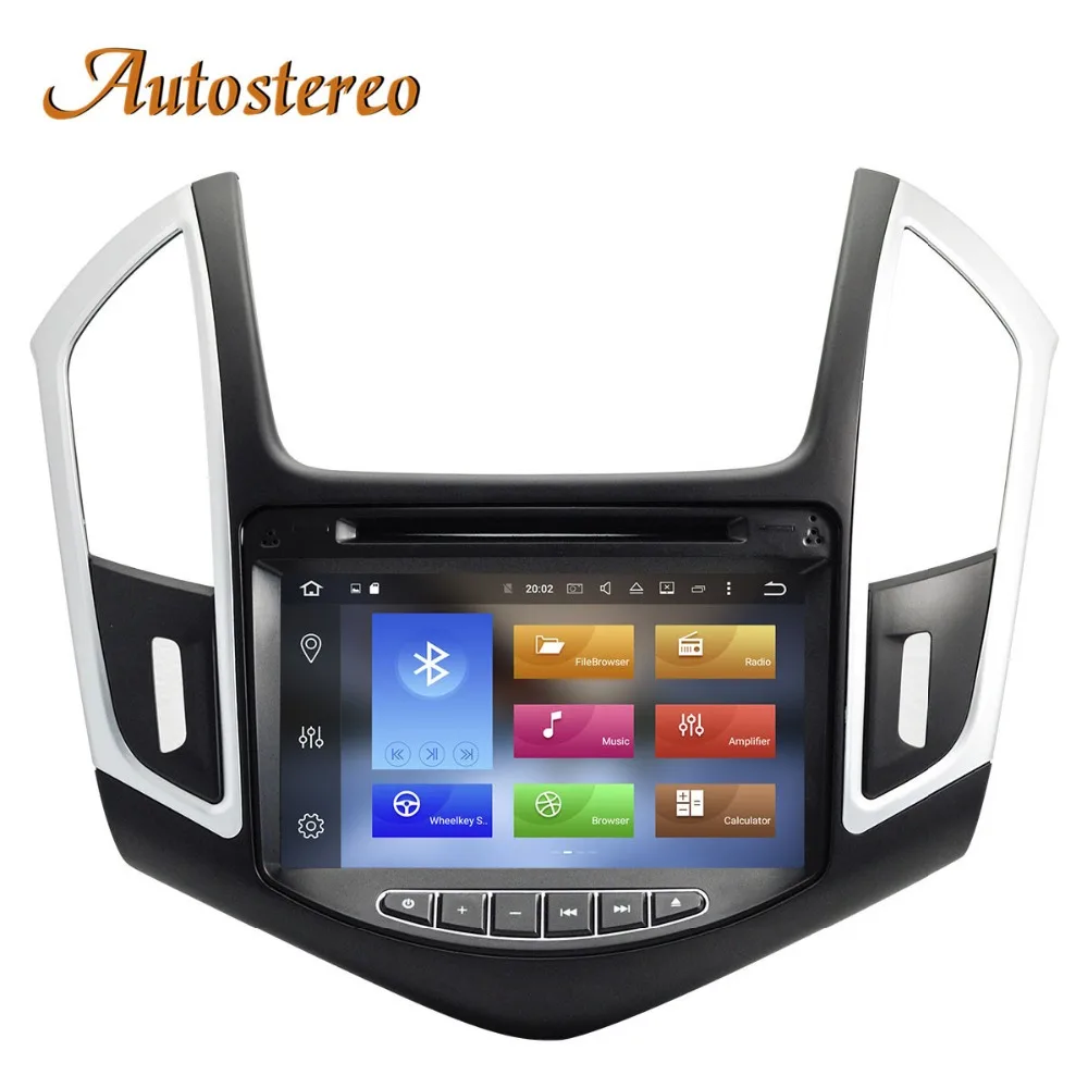 Top Android 9 Car GPS Navigation DVD Player for Chevrolet CRUZE 2012 2014 2015 Automedia Headunit Multimedia radio tape recorder IPS 3