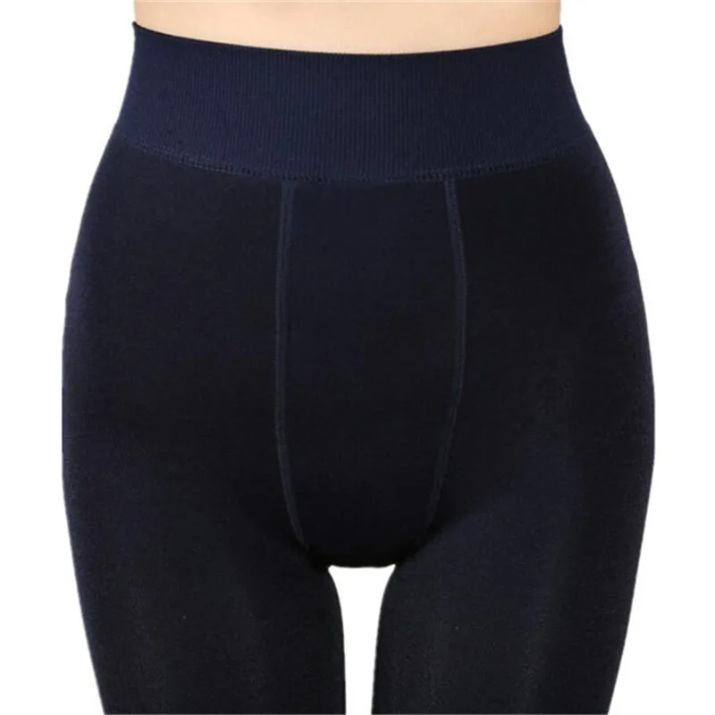 

CHRLEISURE Oversized S-4XL Leggings Women Code Pearl Velvet Winter Warm Snow Slim Fit Leggins Mujer High Waist Pant Leggins