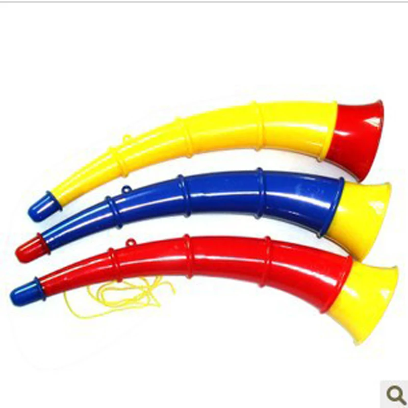 free shipping 20pcs/lot Plastic Horn Toys Kid Toys Big Plastic Horn