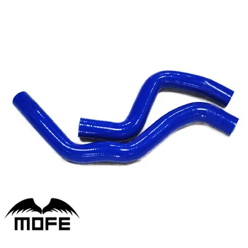 

Mofe 2pcs Blue Silicone Radiator Hose Kit For EVO Lancer 7 8 9 Generation