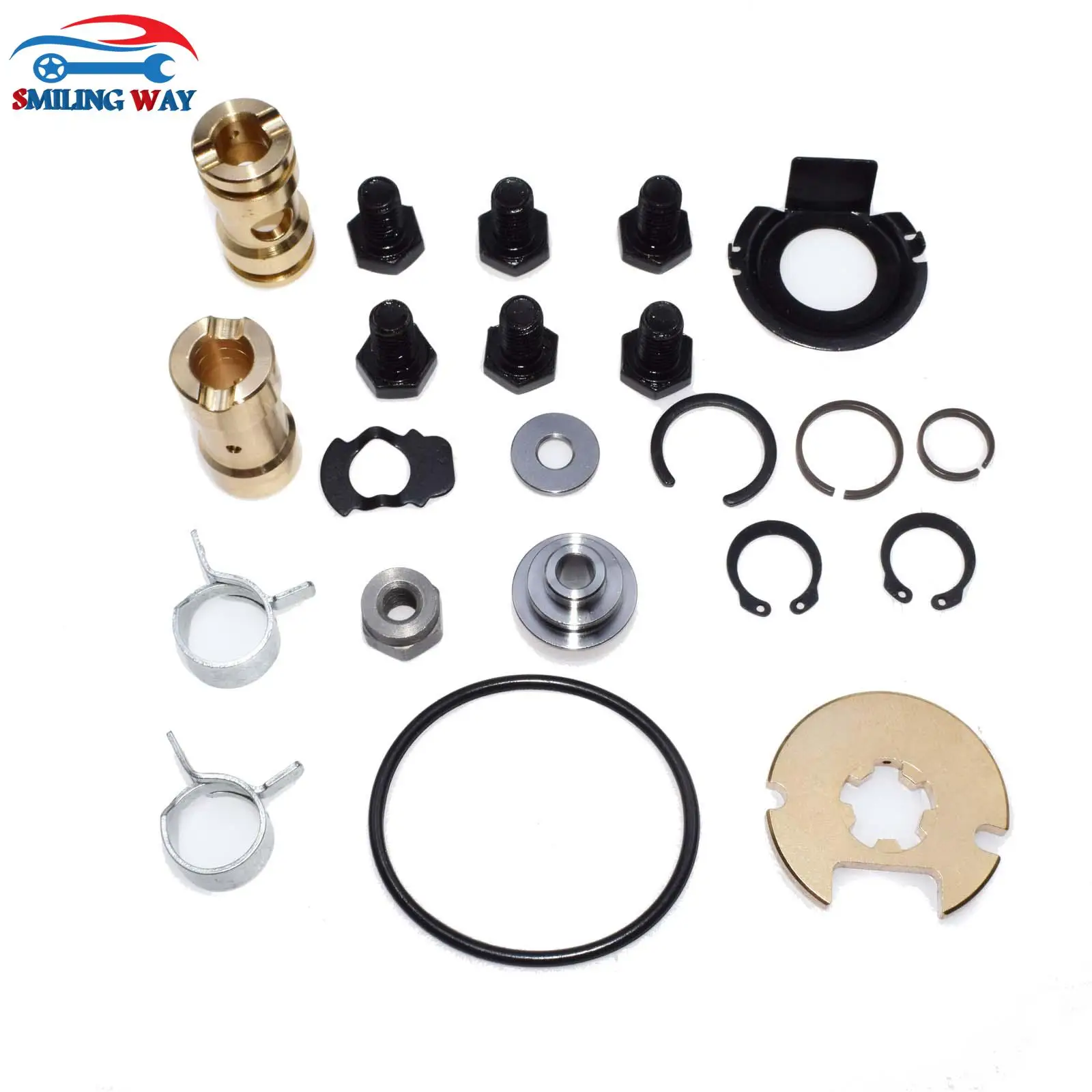 

SMILING WAY# Turbo Charger Repair Rebuild Kit KKK K03 K04 K06 For Audi A4 A6 S4 VW Passat Jetta 1.8T OE# 5303-711-0000