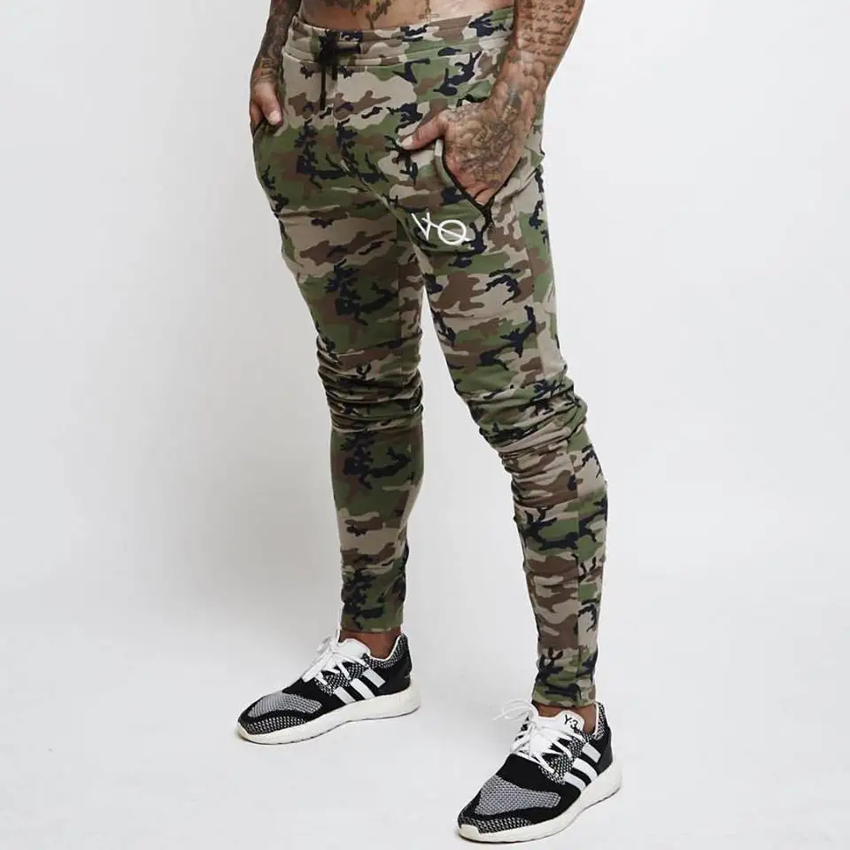 

New Style Of Outdoor Fitness Sport Casual Camouflage Closure Trousers Of Urban Fashion Trend In 2019