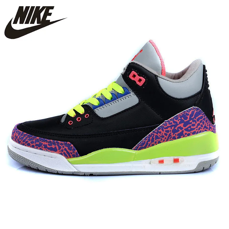 

Nike Air Jordan 3 Retro BT Women Basketball Shoes,Original Comfortable Sneakers Sports Outdoor Shoes