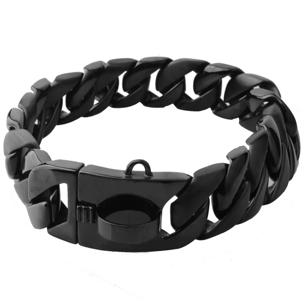colored chain dog collars