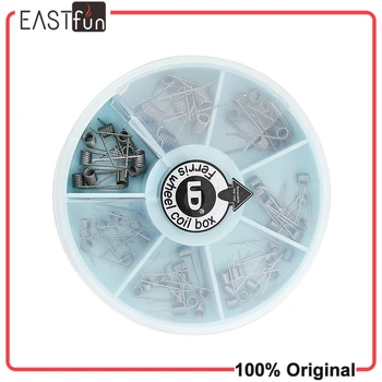 

Original Youde UD Ferris Wheel Coil Box with Seven Kinds of Standard KA1 Coils Portable Electronic Cigarette UD Accessory